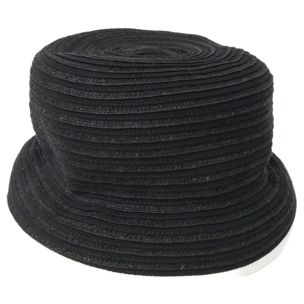 Chanel 22P CC Logo Paper Bucket Hat — view 3