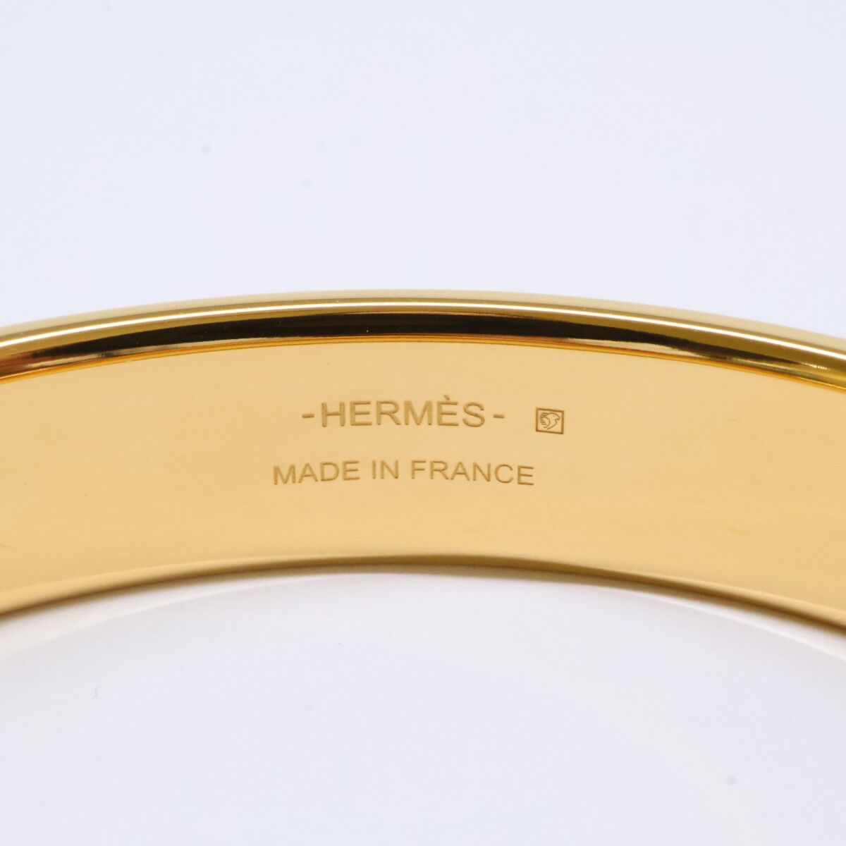 Hermes Olympe Lizard Bracelet Green — view 7
