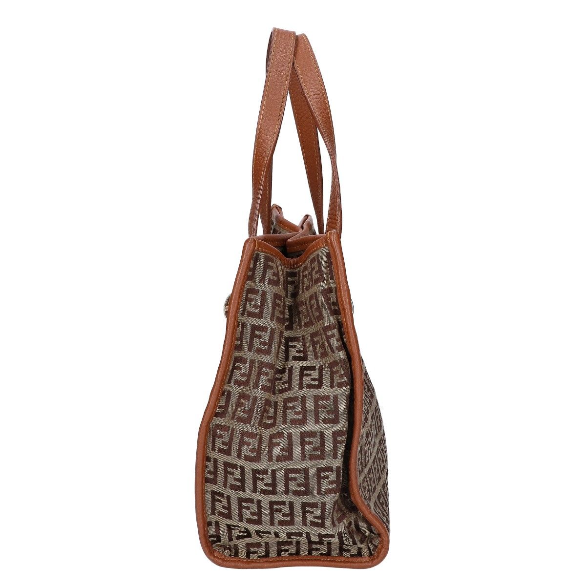 Fendi Zucchino Canvas Leather — view 4