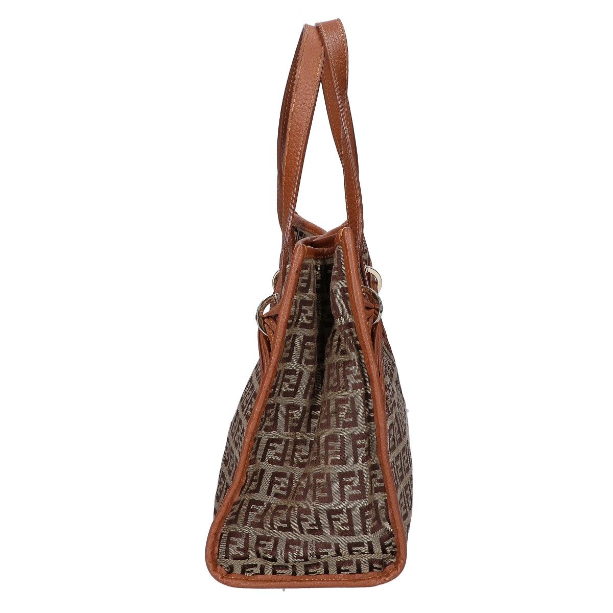 Fendi Zucchino Canvas Leather — view 2