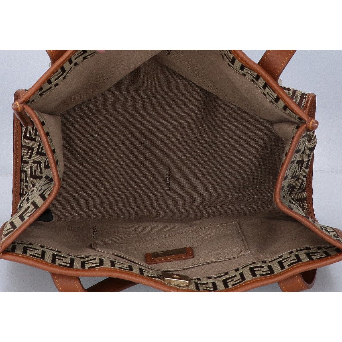 Fendi Zucchino Canvas Leather — view 6
