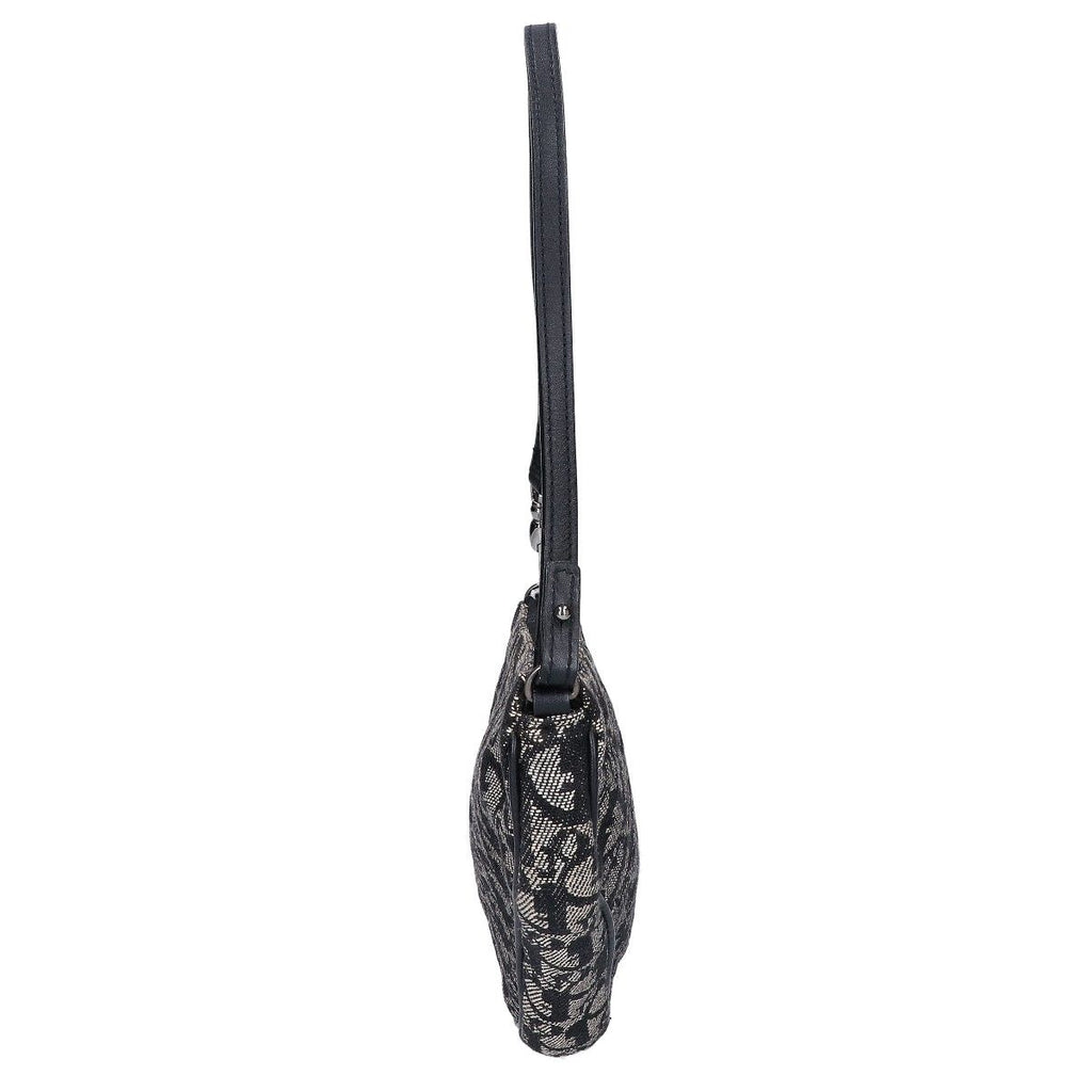 Dior Trotter Jacquard Saddle Pouch — view 2