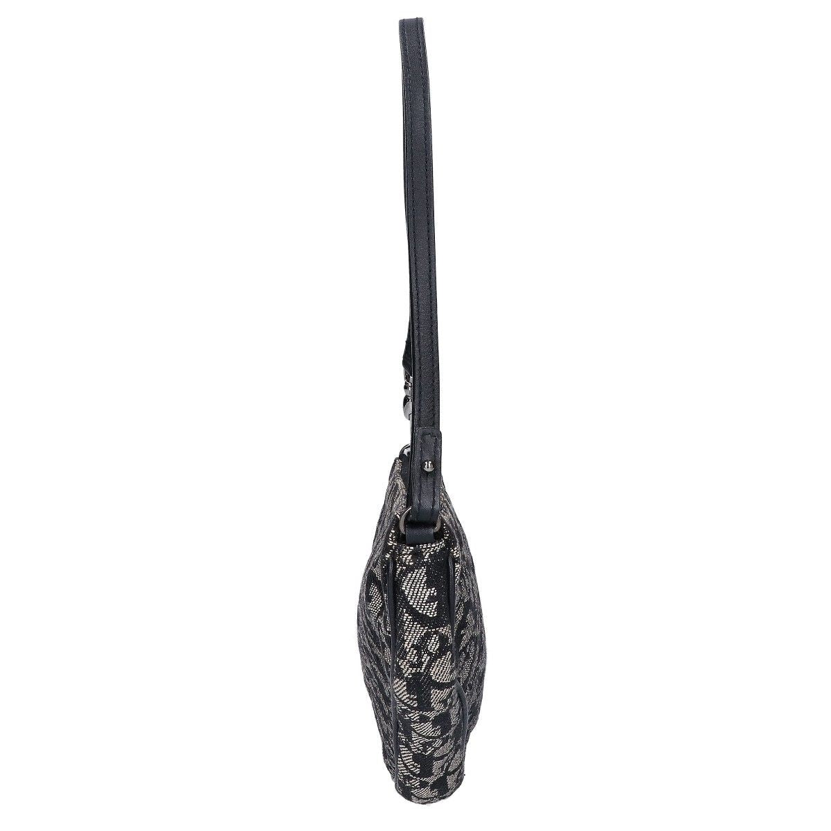 Dior Trotter Jacquard Saddle Pouch — view 2