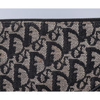 Dior Trotter Jacquard Saddle Pouch — view 8