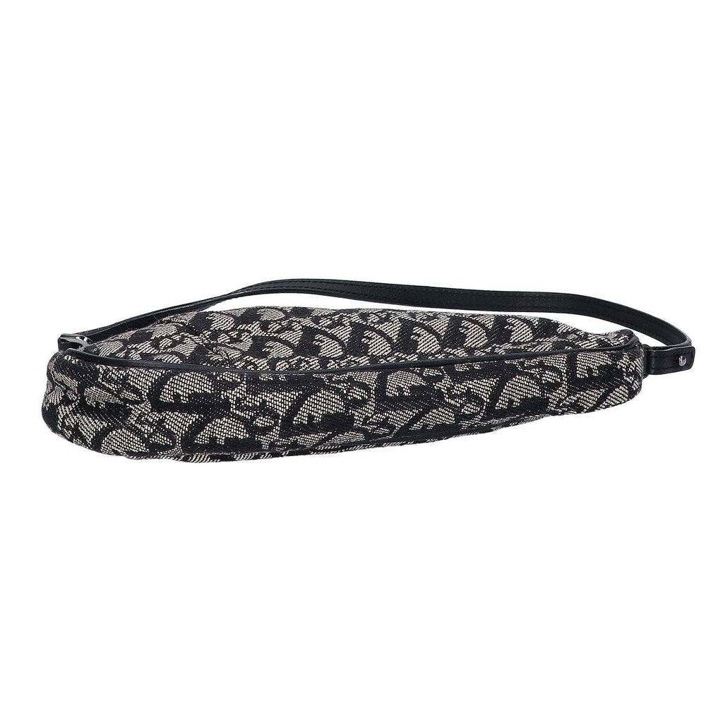 Dior Trotter Jacquard Saddle Pouch — view 5