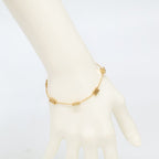 Celine Triomphe Mini Bracelet Gold Finish Brass — view 7