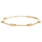 Celine Triomphe Mini Bracelet Gold Finish Brass — view 2