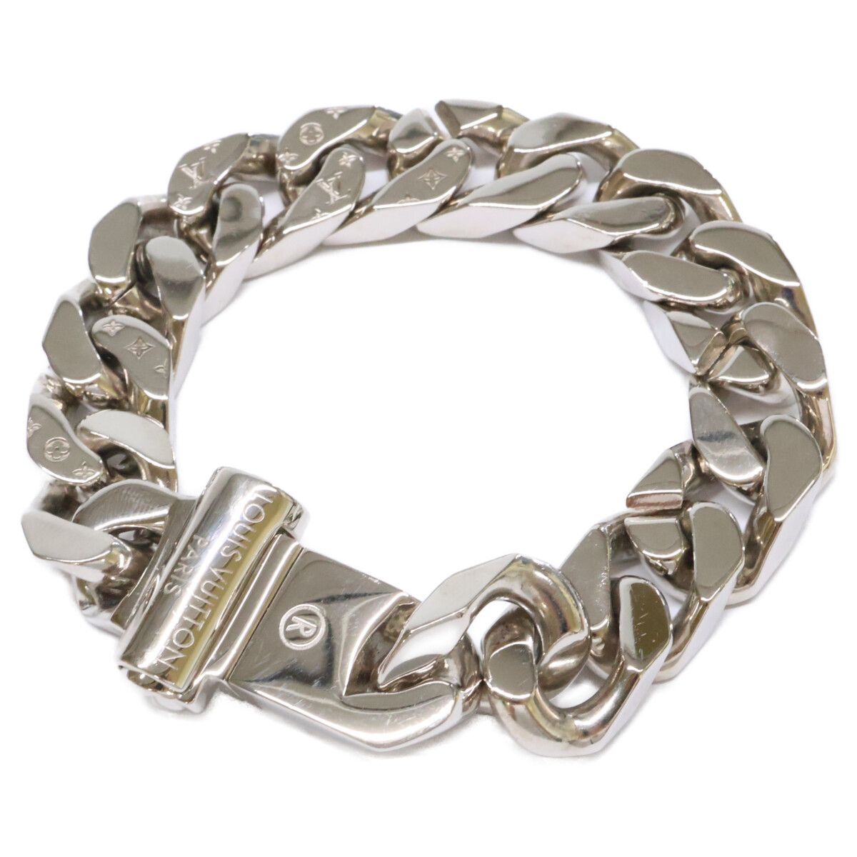 Louis Vuitton Bracelet Metal LV Chain Links