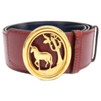 Hermes Belt Red