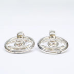 Chanel 97P Turnlock CC Logo Earrings — view 3
