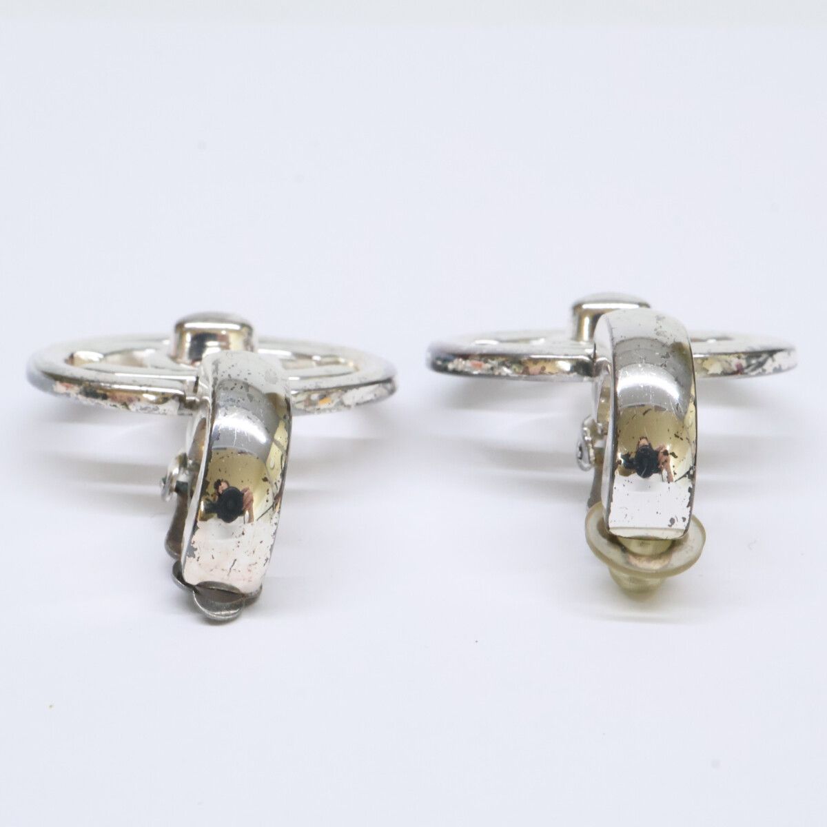 Chanel 97P Turnlock CC Logo Earrings — view 5
