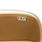 Chanel Quilted CC Logo Vanity Shoulder Bag White Lambskin — view 7