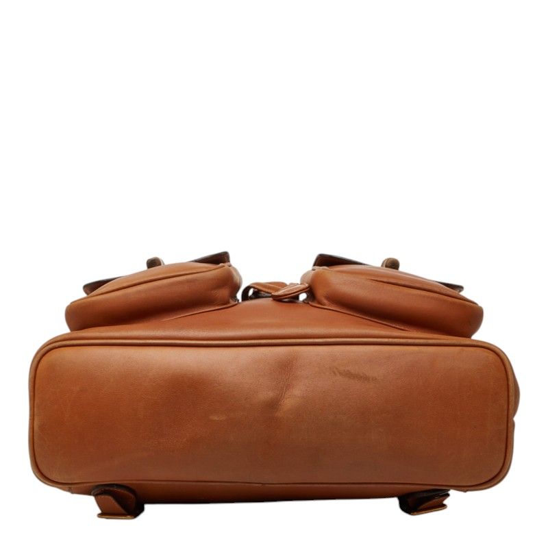 Gucci Bamboo Backpack Brown Leather — view 3