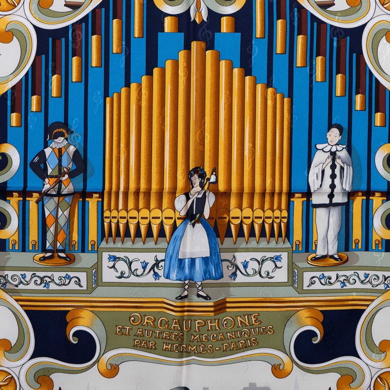 Hermes Carre 90 Orgauphone Et Autres Mecaniques Pipe Organ and Clock Wall — view 2