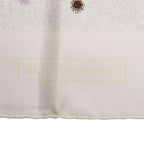 Hermes Carre 90 la Voie Lactee Milky Way Scarf Large Format White Multicolor — view 3