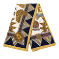 Hermes Carre 90 L'or Des Chefs Gold of the Chiefs Scarf Large Multicolor Silk