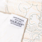 Hermes Carre 90 Please Hold the Line Scarf Large White Silk — view 7