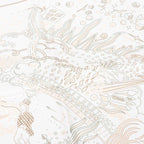 Hermes Carre 90 Please Hold the Line Scarf Large White Silk — view 4