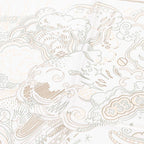 Hermes Carre 90 Please Hold the Line Scarf Large White Silk — view 3