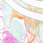Hermes Carre 90 Brides de Gala en Finesse Ceremonial Bridle Scarf Large — view 3