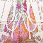 Hermes Carre 90 Brides de Gala en Finesse Ceremonial Bridle Scarf Large — view 2