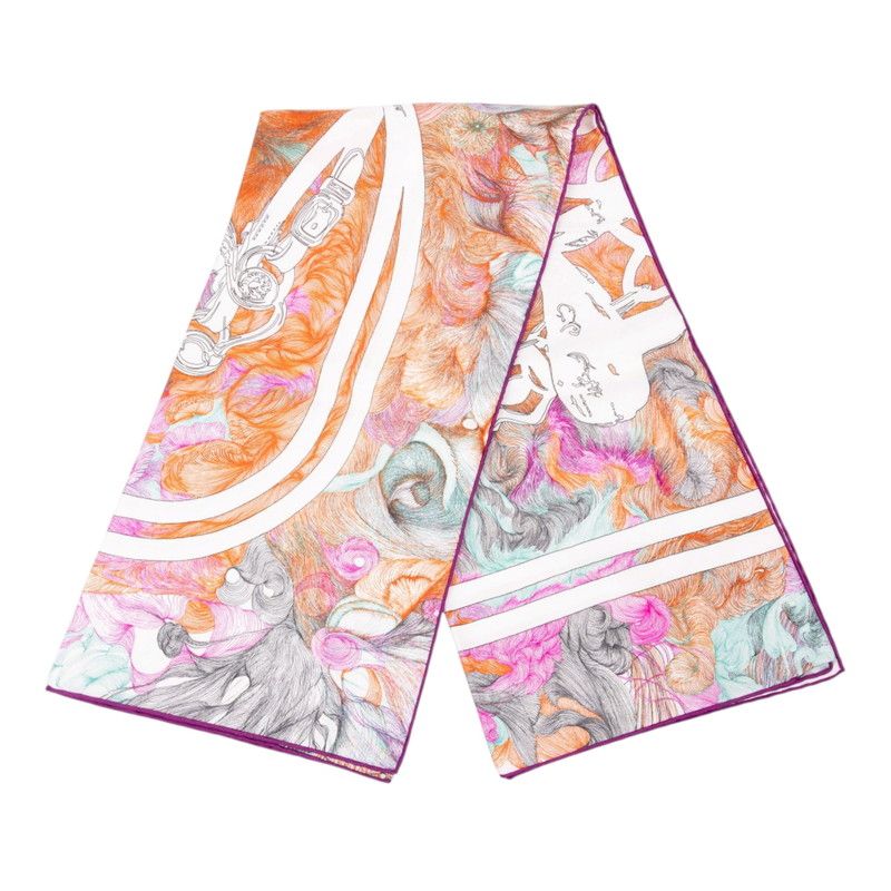 Hermes Carre 90 Brides de Gala en Finesse Ceremonial Bridle Scarf Large