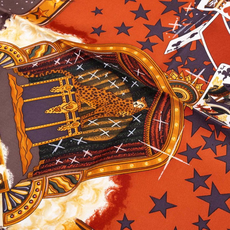 Hermes Carre 90 la Magie Magic Scarf Large Multicolor Silk — view 3