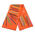 Hermes Carre 90 Vos Crayons Now Get Out Your Colored Pencils Scarf Large Red