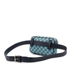 Gucci GG Canvas Waist Bag Blue Navy — view 2