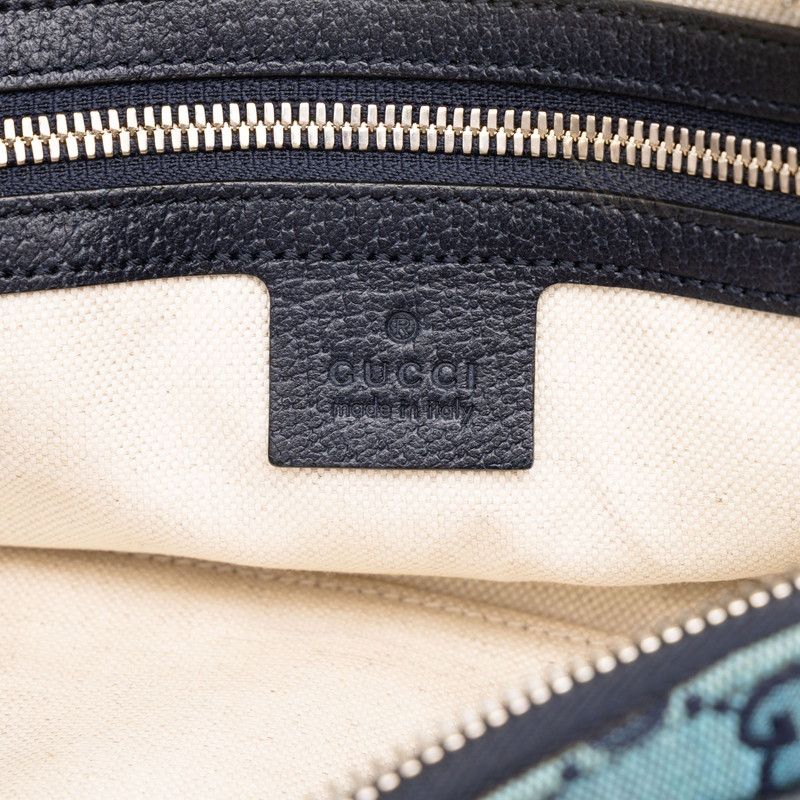 Gucci GG Canvas Waist Bag Blue Navy — view 5