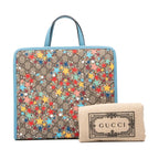 Gucci Children's GG Supreme Star Handbag Beige Multicolor Leather — view 7