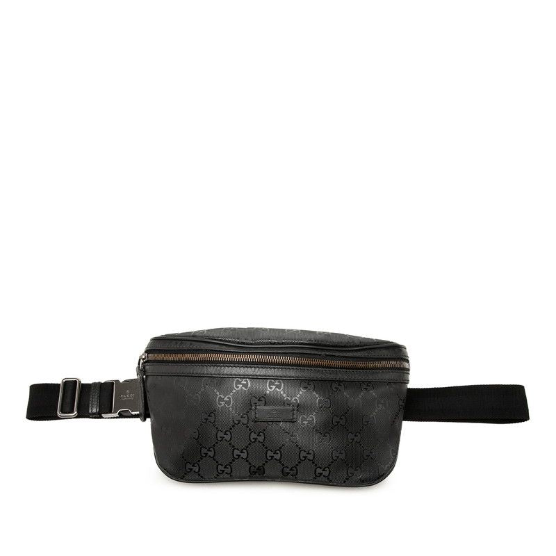 Gucci GG Supreme Waist Bag Black