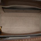 Gucci GG Supreme 2-Way Shoulder Bag Pochette Beige Brown Leather — view 4