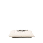 Hermes Aline MM Shoulder Bag Beige Brown Cotton Leather — view 3