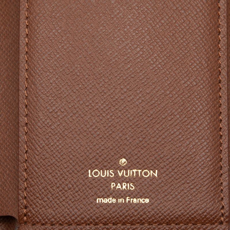 Louis Vuitton Monogram Portefeuille Victorine Trifold Wallet Brown — view 6