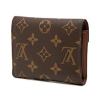 Louis Vuitton Monogram Portefeuille Victorine Trifold Wallet Brown — view 2