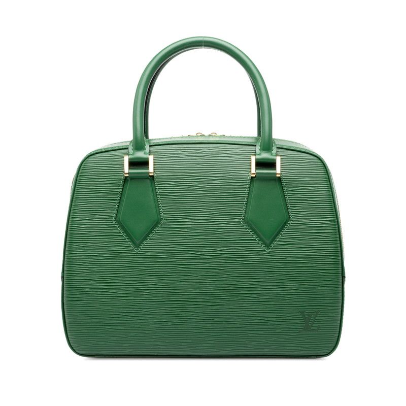 Louis Vuitton Epi Sablon Handbag Borneo Green Leather