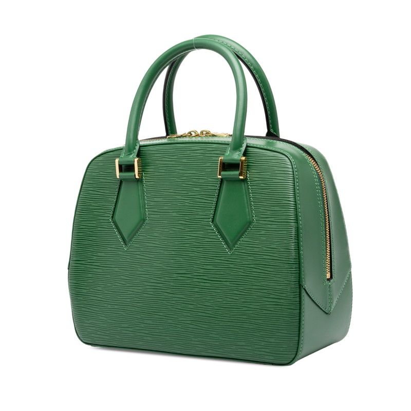 Louis Vuitton Epi Sablon Handbag Borneo Green Leather — view 2