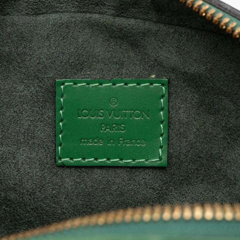 Louis Vuitton Epi Sablon Handbag Borneo Green Leather — view 5