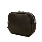 Prada Clutch Pouch Khaki Green Nylon Leather — view 2