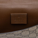 Gucci GG Supreme Wallet Beige Brown Leather — view 6