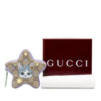Gucci Yuko Higuchi GG Supreme Star Shape Pouch Key Holder Charm Beige — view 7