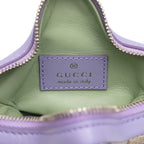 Gucci Yuko Higuchi GG Supreme Star Shape Pouch Key Holder Charm Beige — view 5