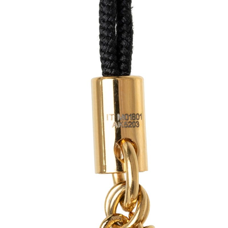 Louis Vuitton Fawn Charm Strap Gold Plated Keychain — view 4
