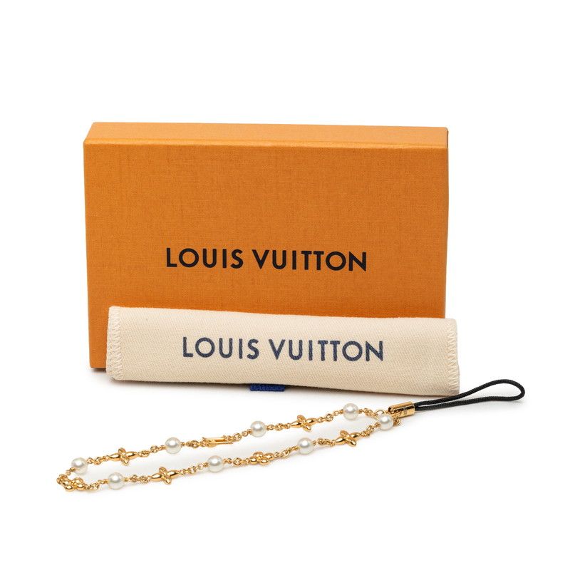 Louis Vuitton Fawn Charm Strap Gold Plated Keychain — view 5