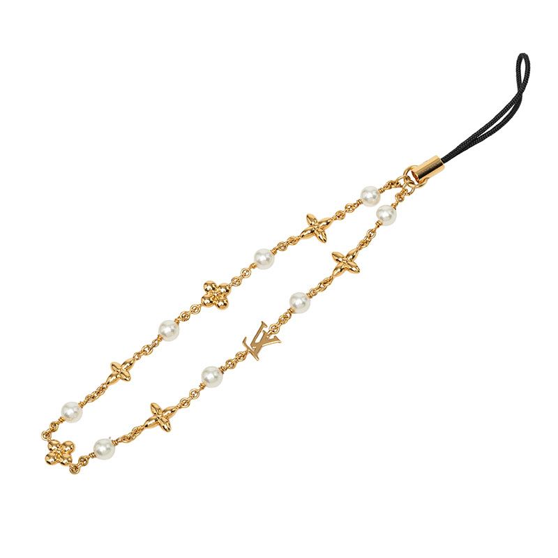 Louis Vuitton Fawn Charm Strap Gold Plated Keychain — view 2