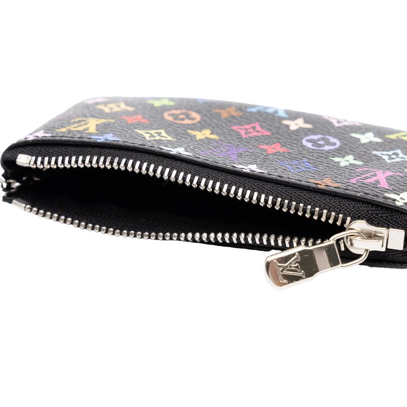 Louis Vuitton Monogram Multicolor LV TM Takashi Murakami Pochette Cles Coin — view 7