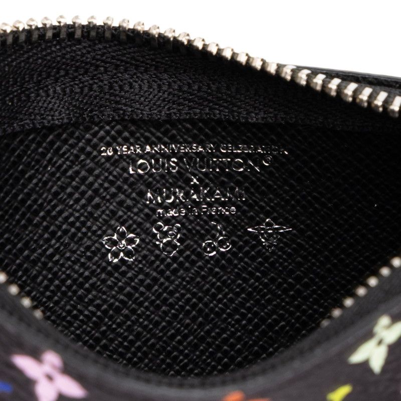 Louis Vuitton Monogram Multicolor LV TM Takashi Murakami Pochette Cles Coin — view 5