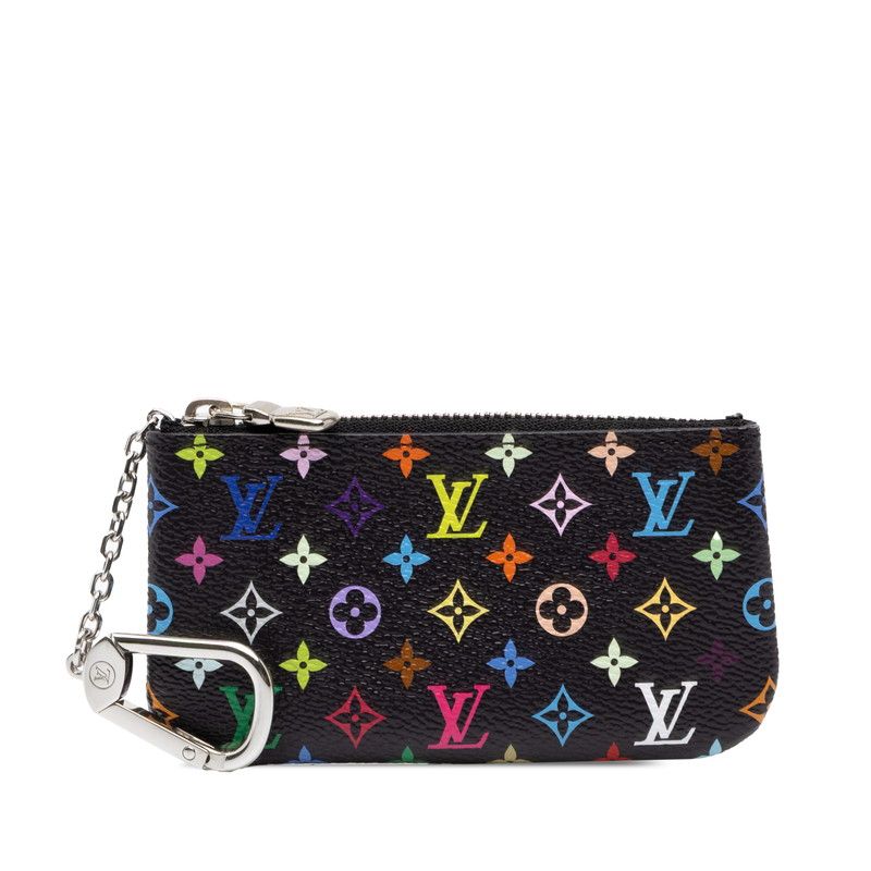 Louis Vuitton Monogram Multicolor LV TM Takashi Murakami Pochette Cles Coin