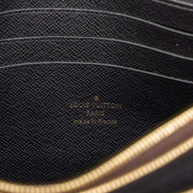 Louis Vuitton Monogram Giant Reverse Pochette Double Zip Crossbody Shoulder Bag — view 5